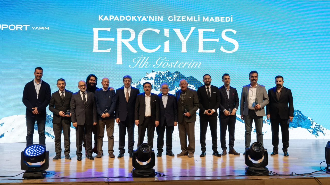 "Kapadokya'nın Gizemli Mabedi: Erciyes" belgeseli izleyiciyle buluştu