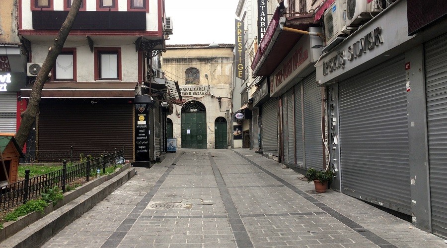 Kapalıçarşı da kapatıldı