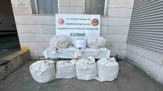 Kapkule'de televizyon nitesinde 49 kilo esrar ele geirildi