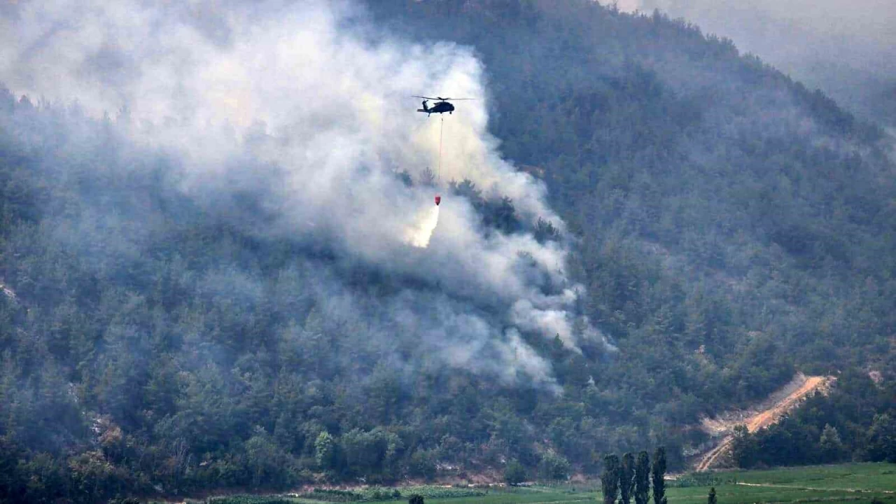 Karabük'te yangında boşaltılan köy sayısı 19 oldu