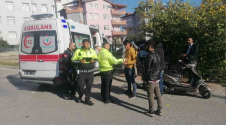 Kaskı sayesinde ölümden döndü