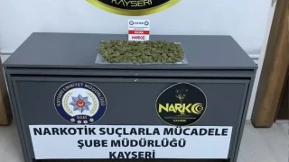 Kayseri'de 1 kilo uyuşturucu ele geçirildi