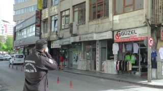 Kayseri'de iş yeri kurşunlandı