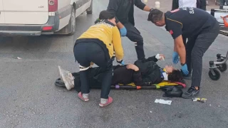 Kırmızı ışık ihlali kazayı beraberinde getirdi