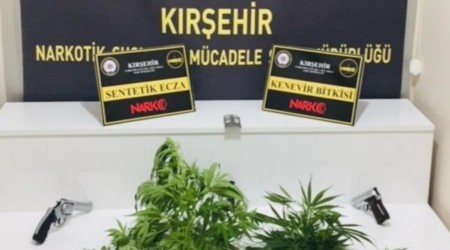 Kırşehir'de uyuşturucu operasyonu