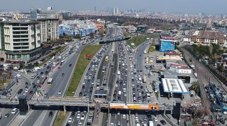 Kısıtlamasız Cumartesi'de İstanbul'da trafik yoğunluğu