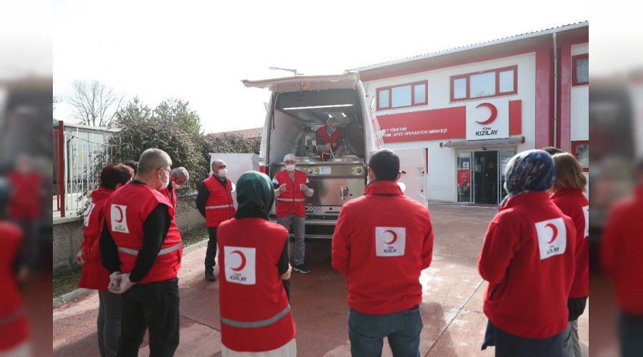 Kızılay afet beslenme kapasitesini güçlendiriyor