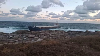 Kocaeli'de karaya oturan yk gemisindeki personel tahliye edildi