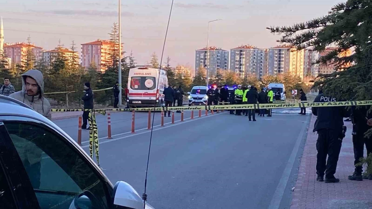 Konya'da otomobilde yang�n: 3 ayl�k bebek �ld�