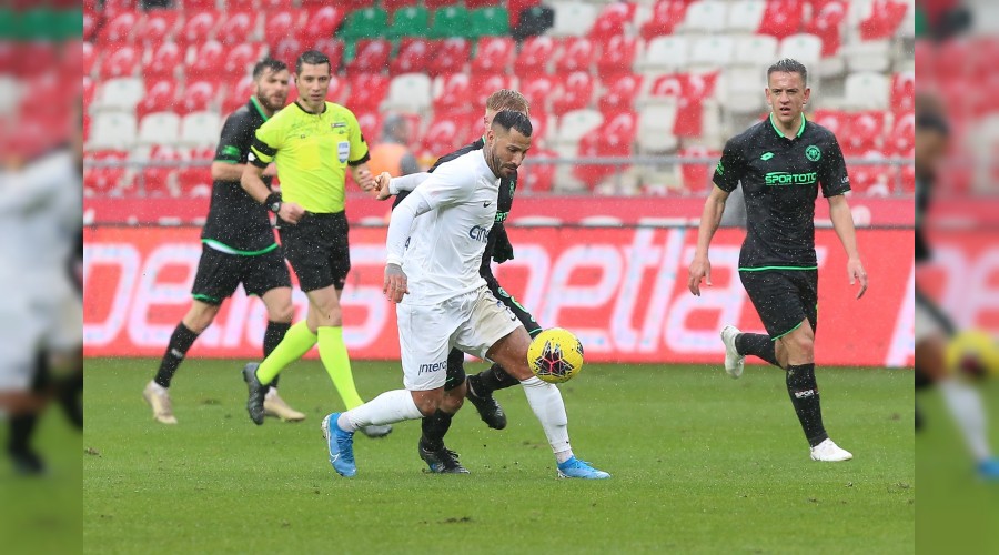 Konya'da tatsz mcadele: 0-0