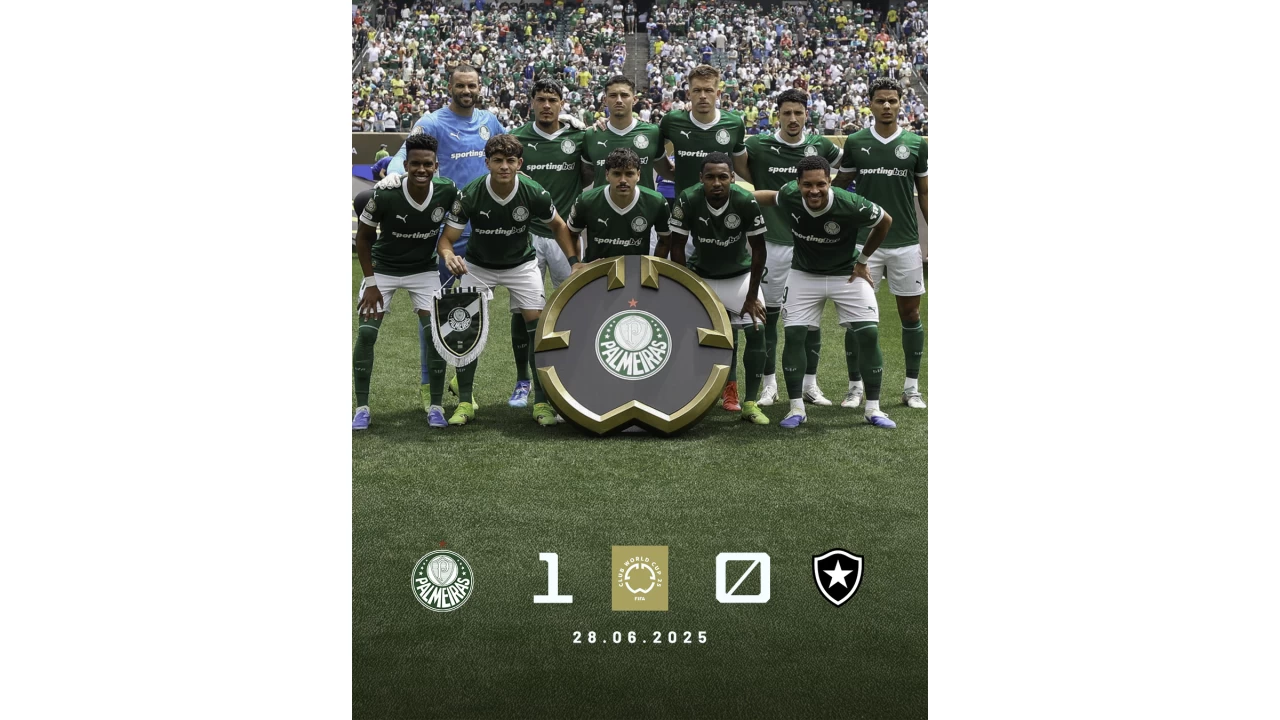 Kulüpler Dünya Kupası'nda çeyrek finale yükselen ilk takım Palmeiras oldu