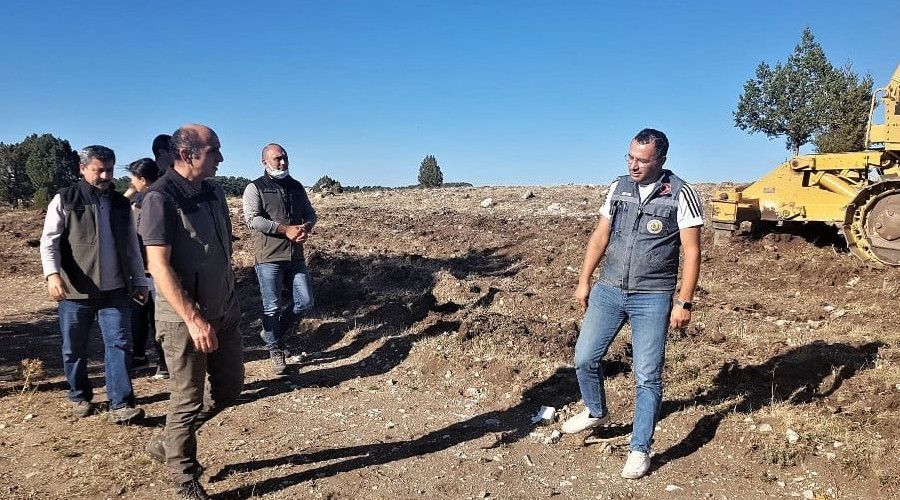 Ktahya'da ormanlarn genletirilmesi almalar