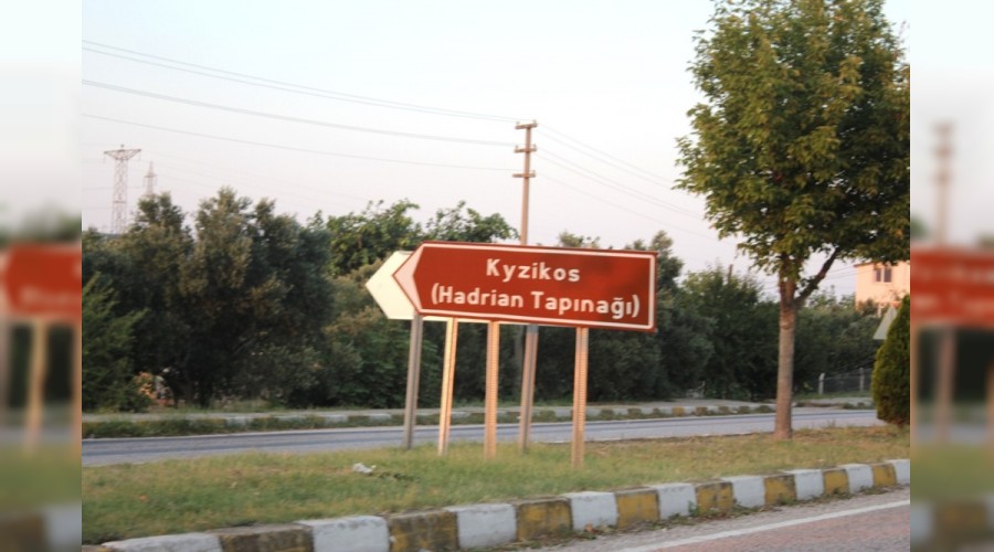 Kyzikos'ta kaz� �al��malar� ba�lad�