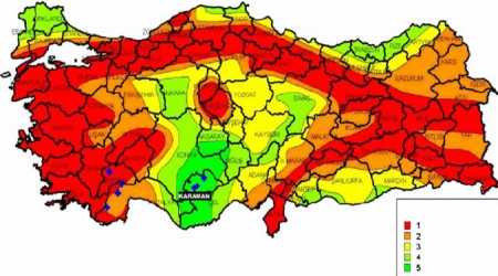 Malatya'da 4.1 büyüklüğünde deprem