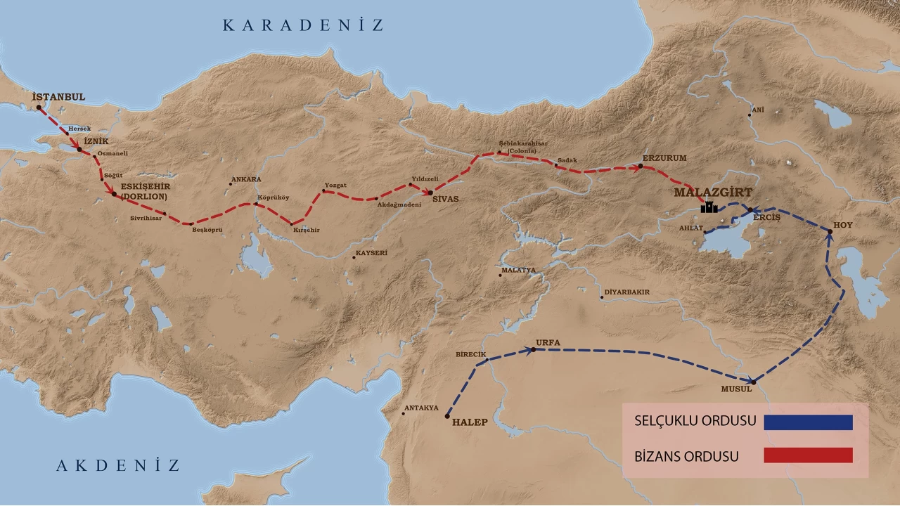 Malazgirt �ncesi Anadolu'daki T�rk Ak�nlar�: Ba�lang�c�n ayak sesleri