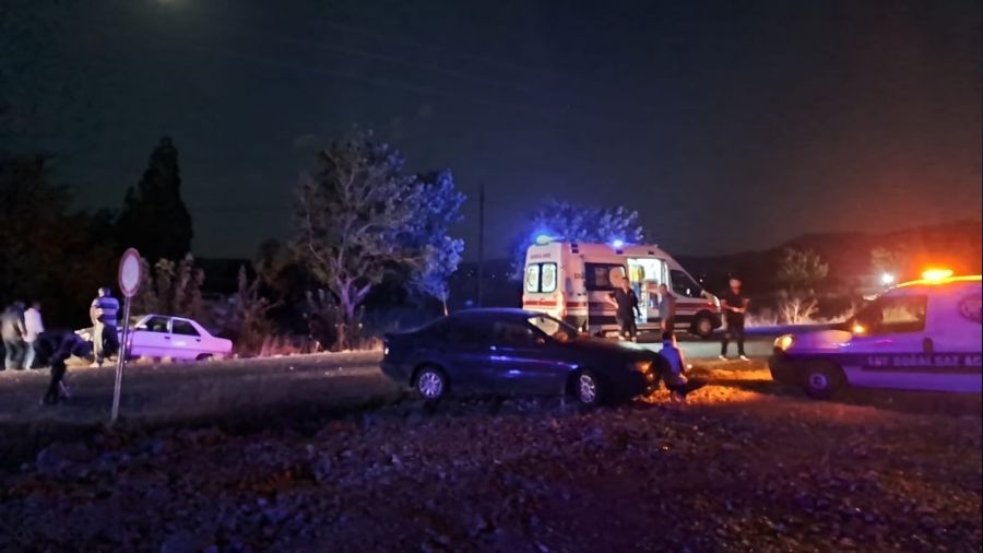 Manisa'da trafik kazas: 7 yaral
