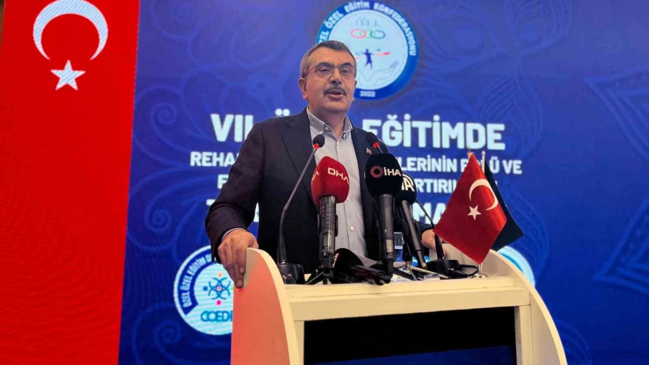 Milli Eğitim Bakanı Tekin'den özel eğitim açıklaması