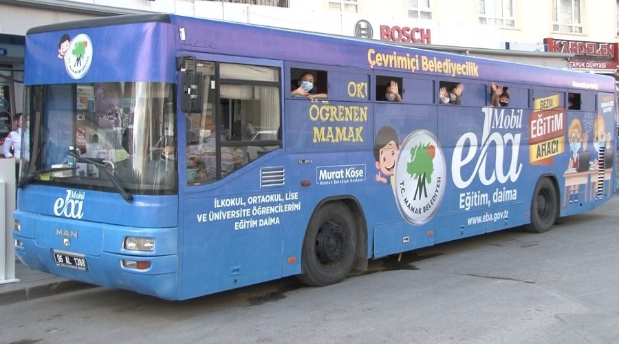 Mobil EBA otobüsü