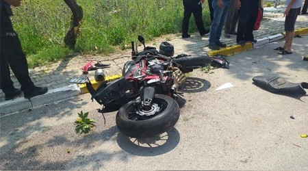 Motosiklet yayaya arpt: 1 l