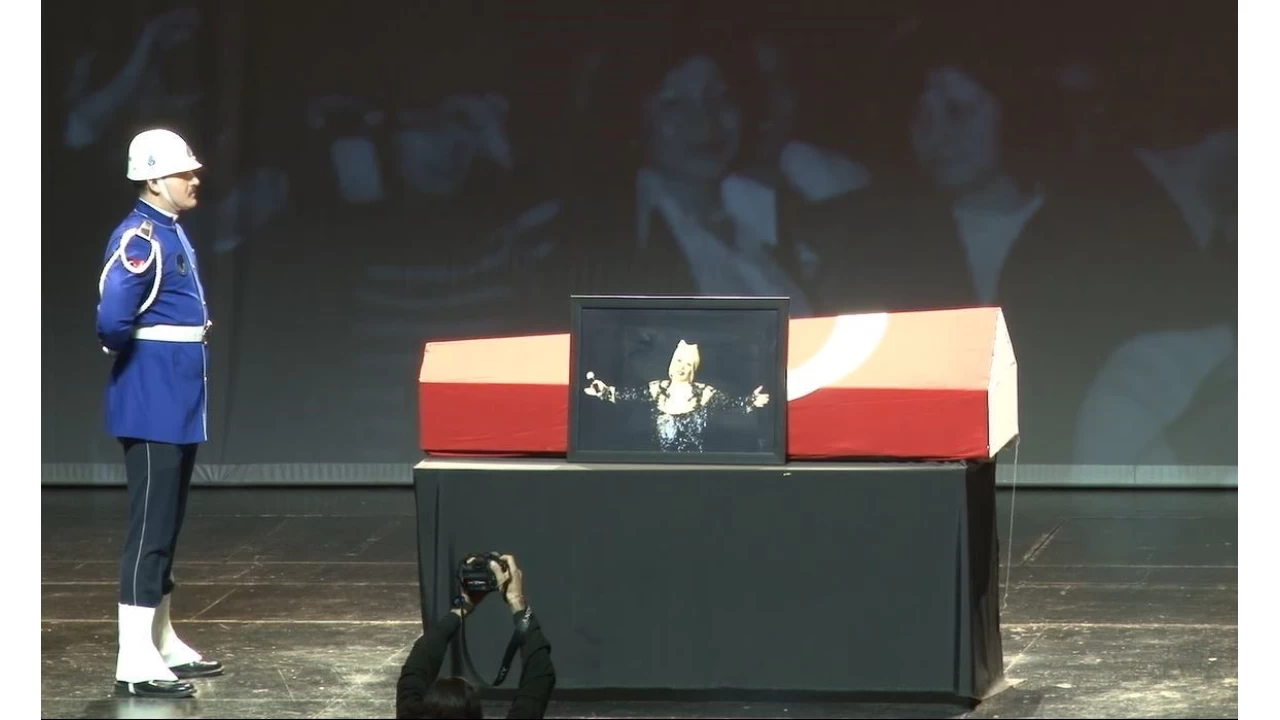 Muazzez Abacı için AKM'de tören düzenlendi