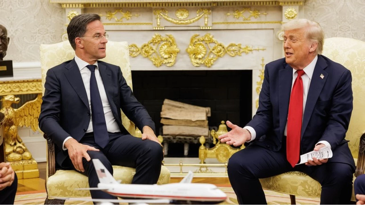 NATO Genel Sekreteri Mark Rutte boyundan byk laf etti