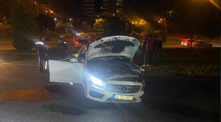 Nevşehir'de kaza yapan sürücü aracını bırakıp kaçtı