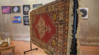 Niğde'ye özgü dokuma halılar sanatseverlerle buluştu