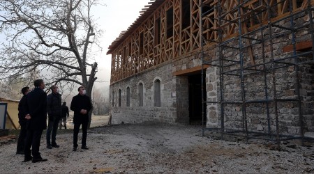 O değirmen restore ediliyor