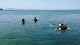 Ordu'da denizde 1.5 metre apnda mayn benzeri cisim bulundu