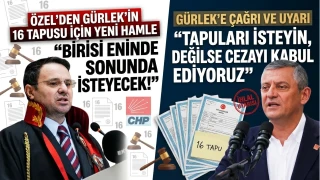 �ZEL�DEN G�RLEK��N 16 TAPUSU ���N YEN� HAMLE 