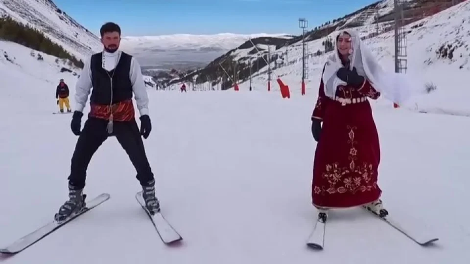 Paland�ken'de renkli g�r�nt�ler