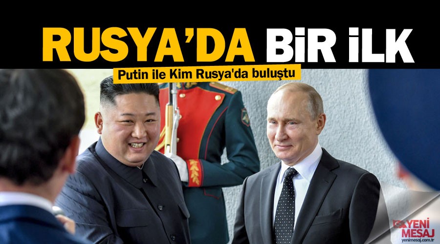 Putin ile Kim Rusya'da bulu�tu