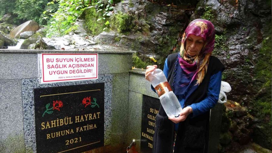 Rizelilerin yıllarca 'şifalı' diye içtikleri su zehirli çıktı