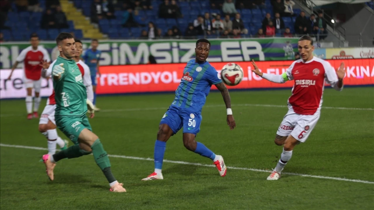 Rizespor, konuk ettii Fatih Karagmrk' yendi