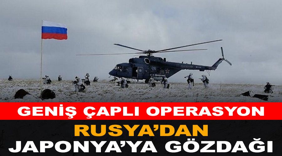 Rusya'dan Japonya s�n�r�nda g�zda�� gibi tatbikat