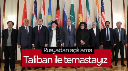 Rusya'dan 'Taliban ile temastayız' açıklaması