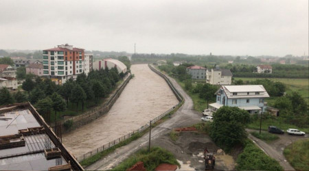 Samsun'da sağanak barajı doldurdu