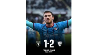 Semih K�l��soy'un gol att��� ma�ta Cagliari, Torino'yu ma�lup etti