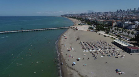 Sıcaklar deniz suyunu ısıttı