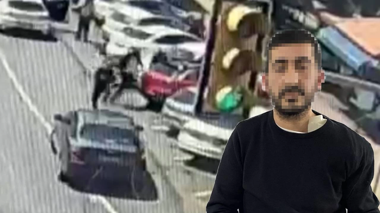 Silahl� 'tost �creti' kavgas� kamerada: M��teriyi kovalay�p baca��ndan vurdu