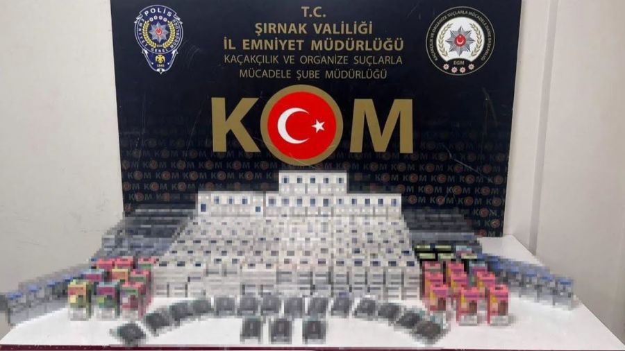 Şırnak'ta asayiş ve kaçakçılık operasyonu: 37 gözaltı