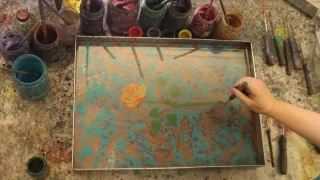 Su zerinde dans: Ebru Sanat