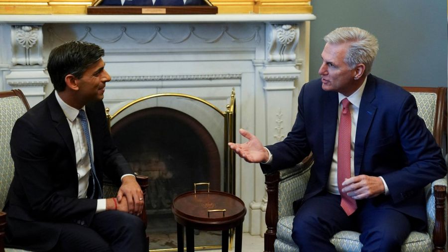 Sunak, ABD Kongre yeleriyle bir araya geldi