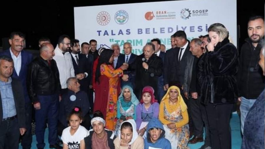 Tarım anneleri evlerine kavuştu