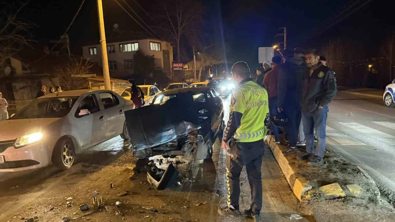 Tokat'ta zincirleme kaza: 2 yaral�