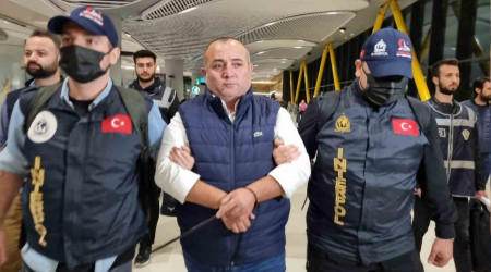 Tosuncuğun sağ kolu Türkiye'ye getirildi