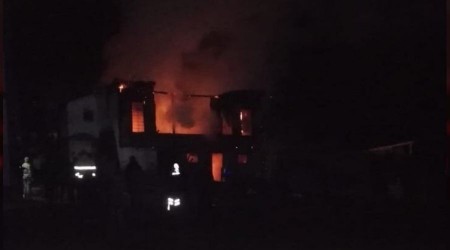 Trabzon'da yangın: 1 ölü