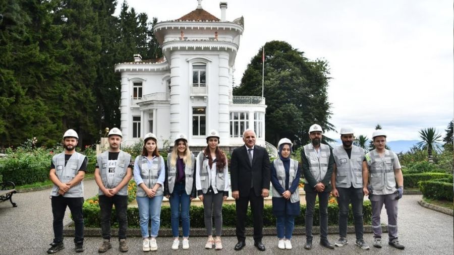 Trabzon'daki Atatürk Köşkü ziyarete kapatıldı