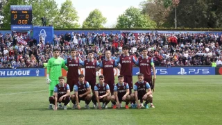 Trabzonspor'un genleri finalde Barcelona'ya kar