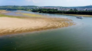 Tuna Nehri'nde kuraklık: Su seviyesi son yılların en düşük düzeyinde